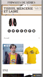 Mobile Screenshot of fringuesdeseries.com